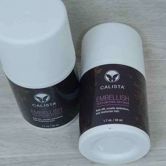(2) CALISTA Embellish Texturizing Definer 1.7 oz/ 50ml - New Without Box - Picture 3 of 4